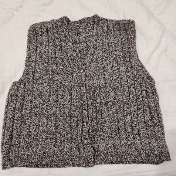 Jackets & Blazers - VINTAGE SALT AND PEPPER VEST
